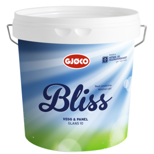 Bliss 10 -helsevennlig og l�semiddelfri maling