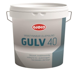 Gulv 40 vanntynnbar gulvmaling