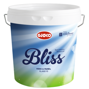 Bliss 10 -helsevennlig og løsemiddelfri maling